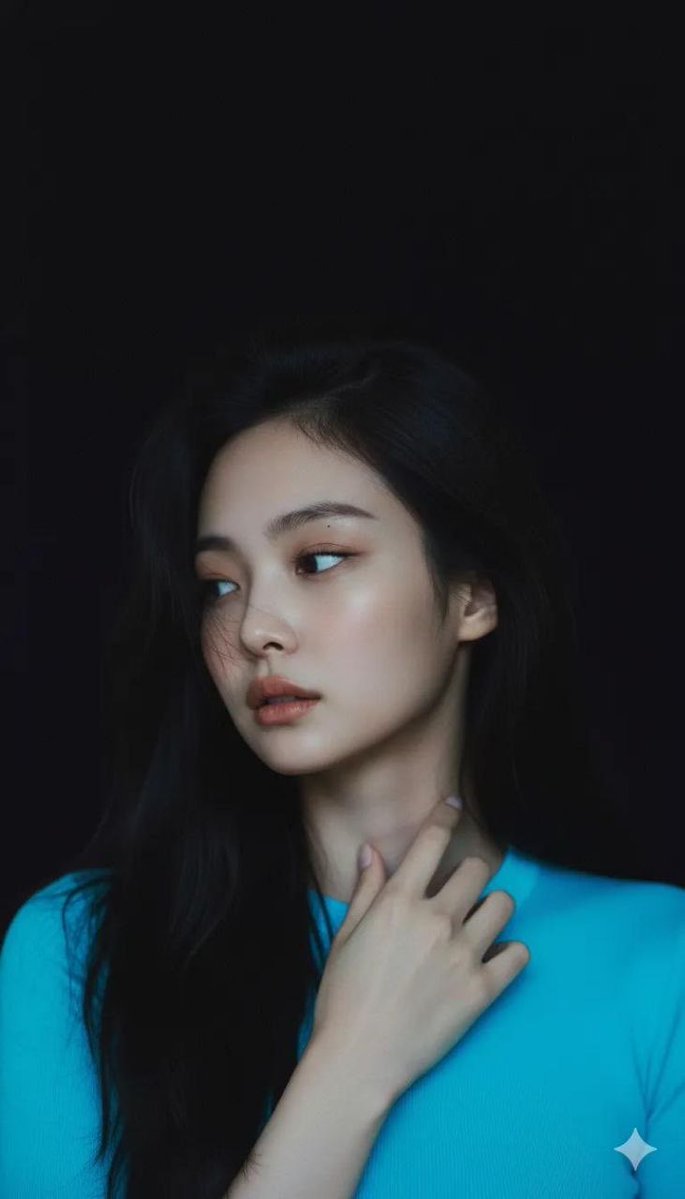 AI Prompt for Cinematic Portrait with Neon Colored Clothing