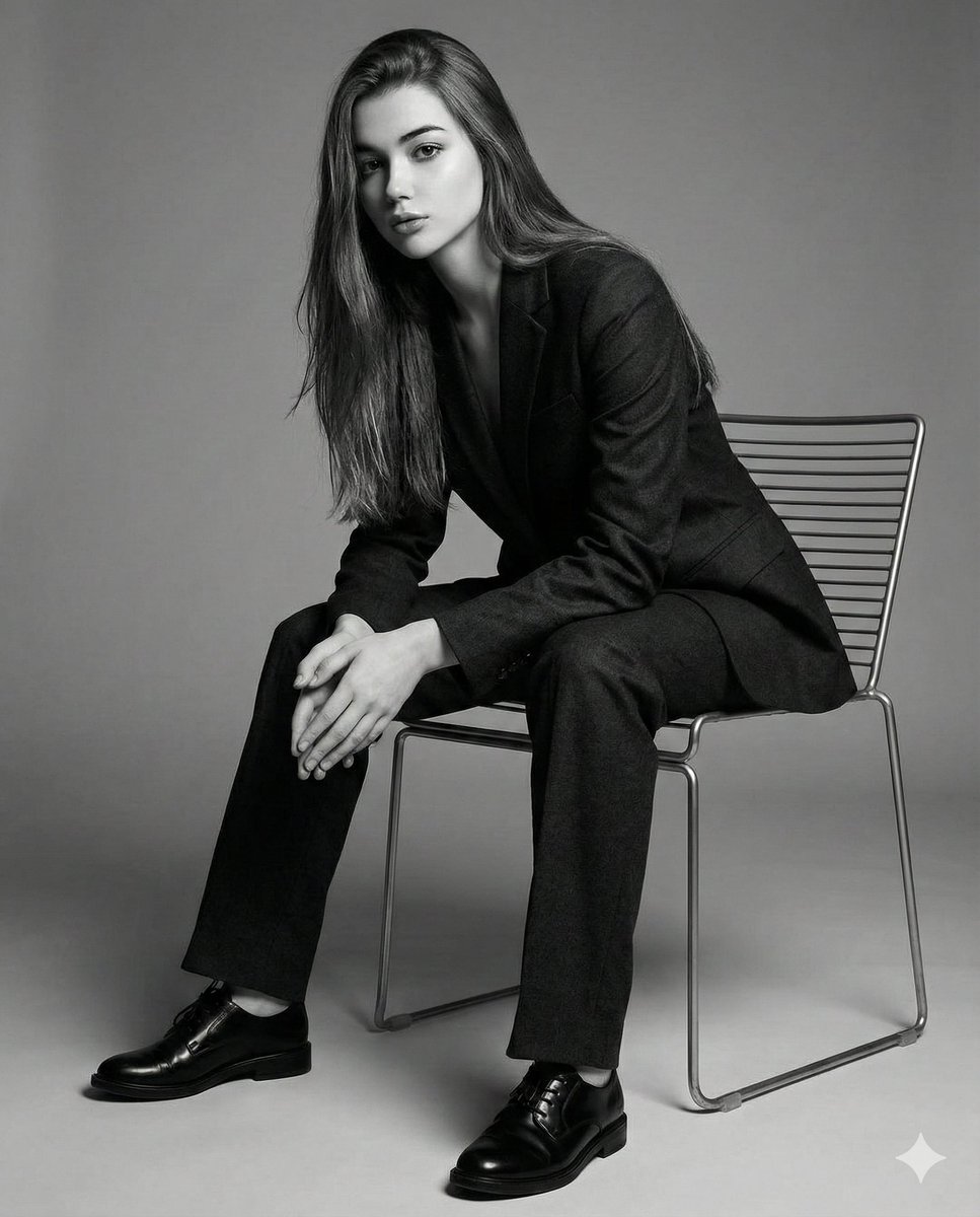 AI Prompt for Dark Glamour Editorial Portrait