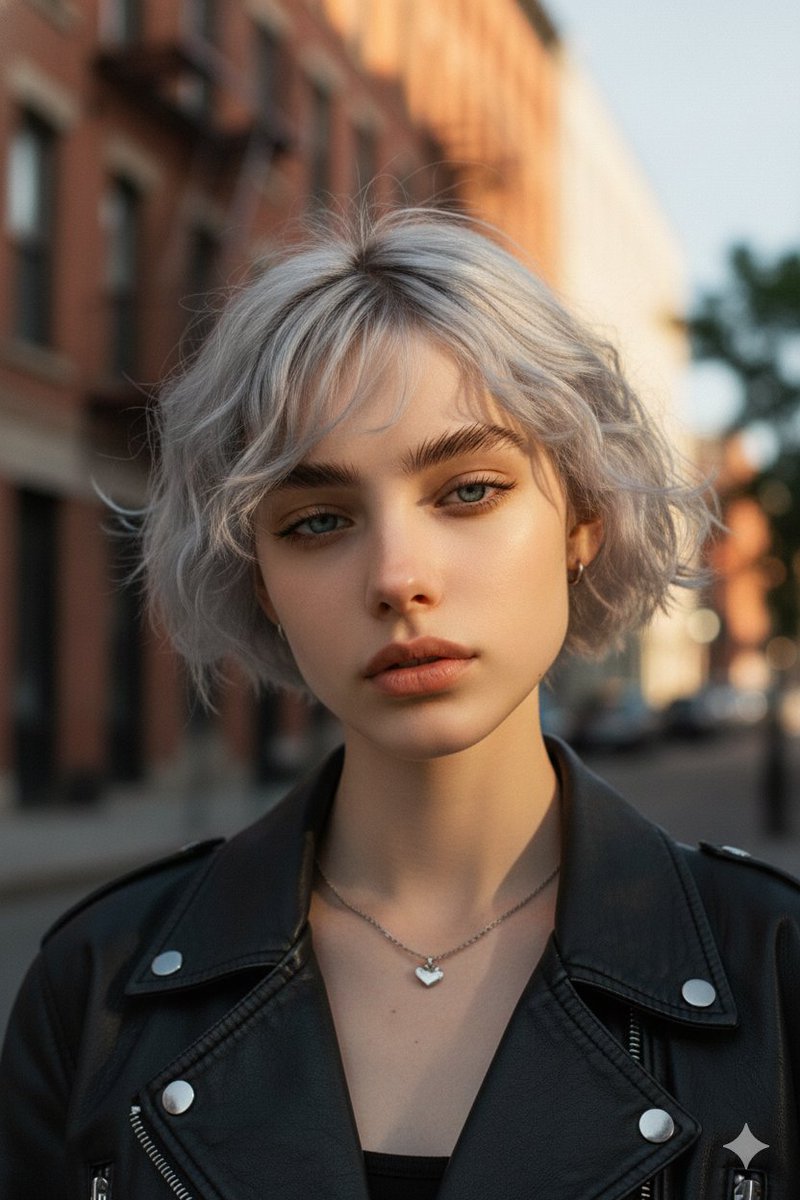 AI Prompt for Facial Portraits: Moody, Cinematic Platinum Blonde Portraits
