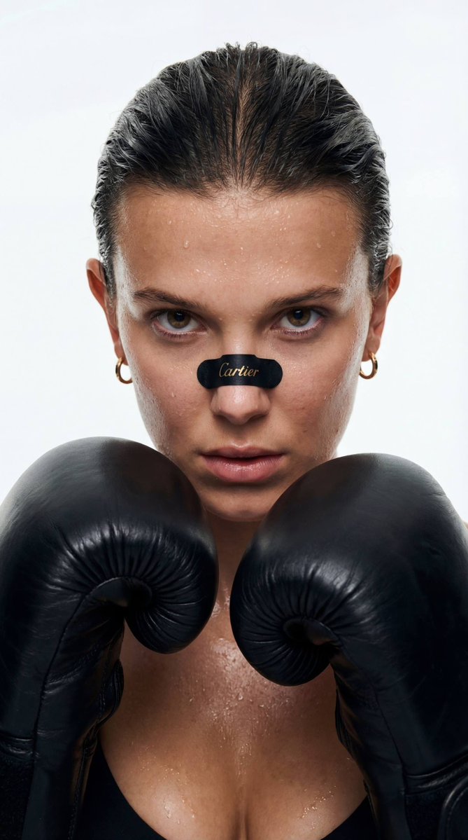 AI Prompt for Female Portrait with Strength and Style