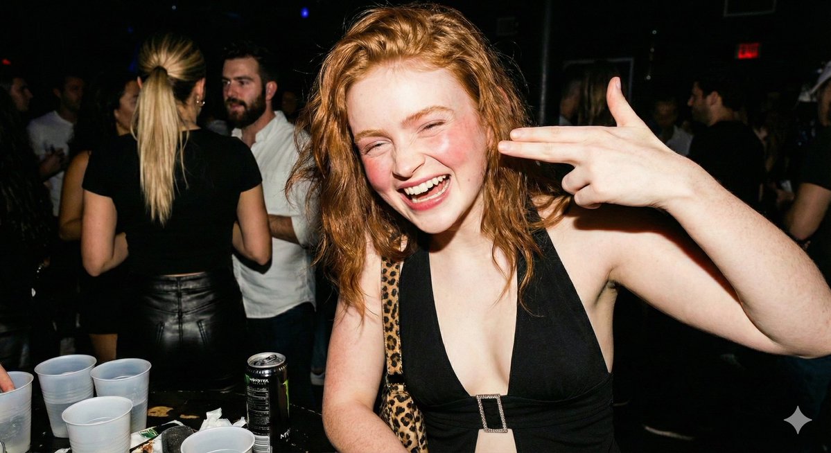 AI Prompt for Hyper-Realistic Celeb Portrait at Nightclub