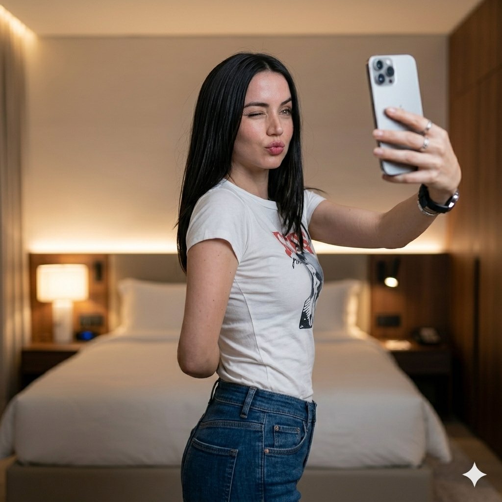AI Prompt for Luxury Female Portrait in High-End Bedroom