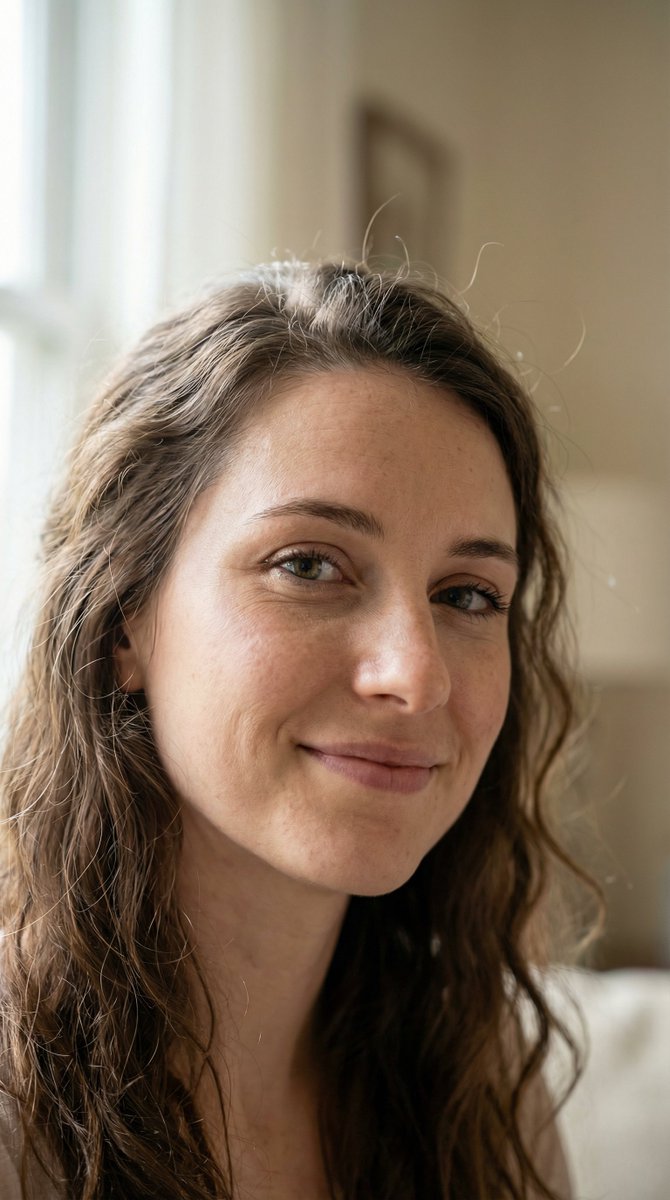 AI Prompt for Realistic Female Portrait with Professional Lighting