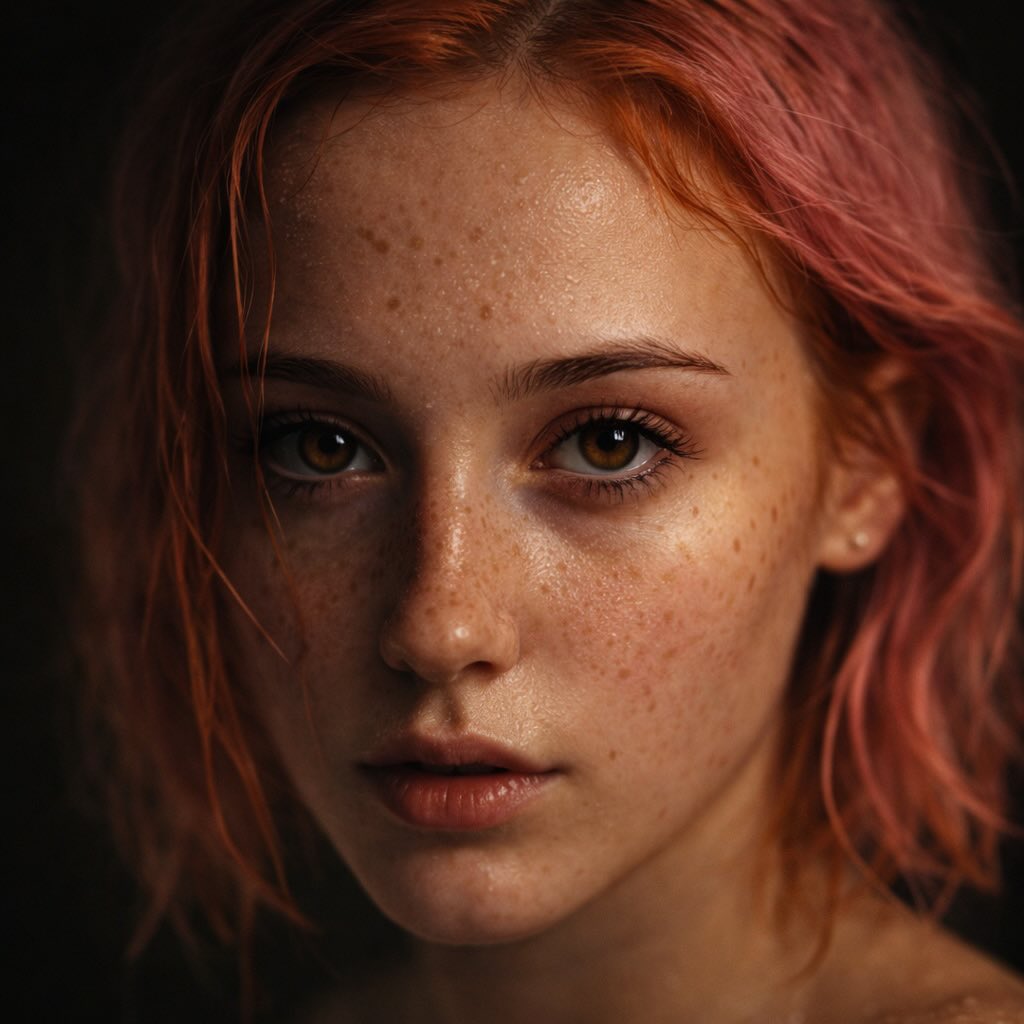 AI Prompt for Realistic Redhead Portraits - Cinematic Close-Ups