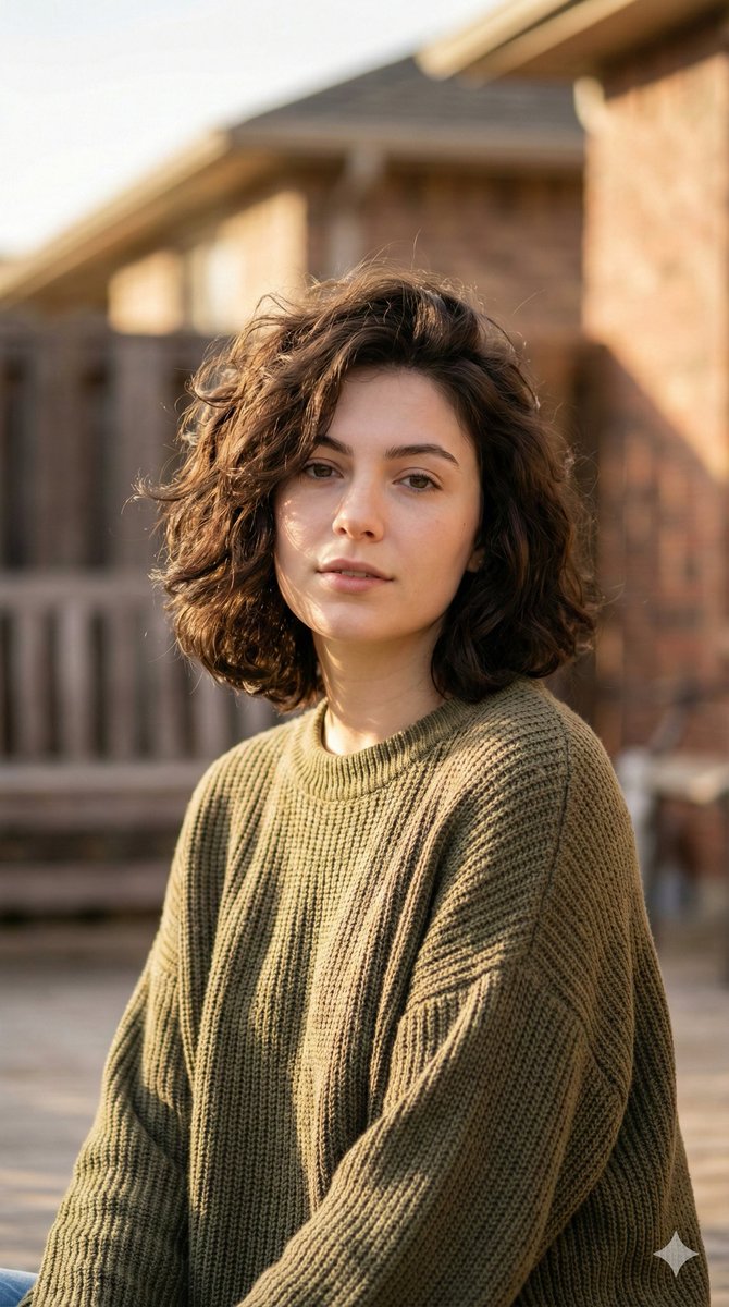 AI Prompt for Ultra-Realistic Golden Hour Portraits with Knit Sweater