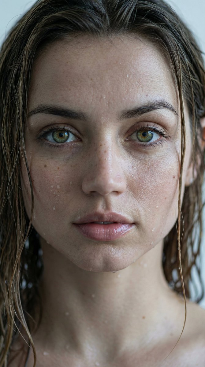 AI Prompt for Ultra-Realistic Wet Beauty Portrait Photography