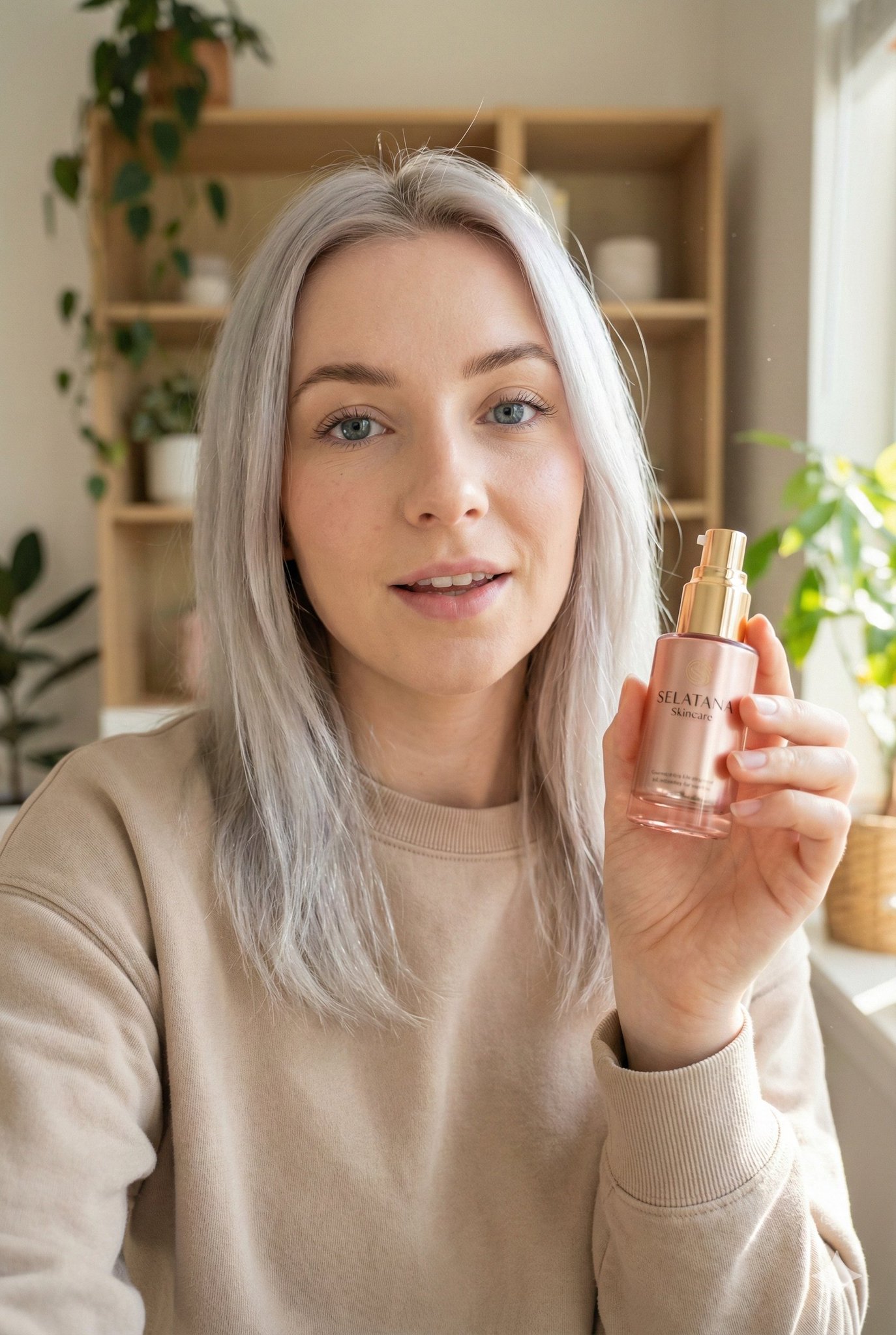 Beautiful Women Rooting for Selatana Skincare Serum