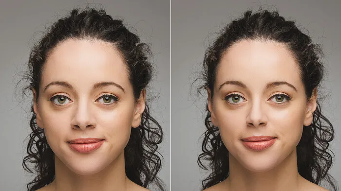 Natural Nose Refinement Photo Editing Prompt