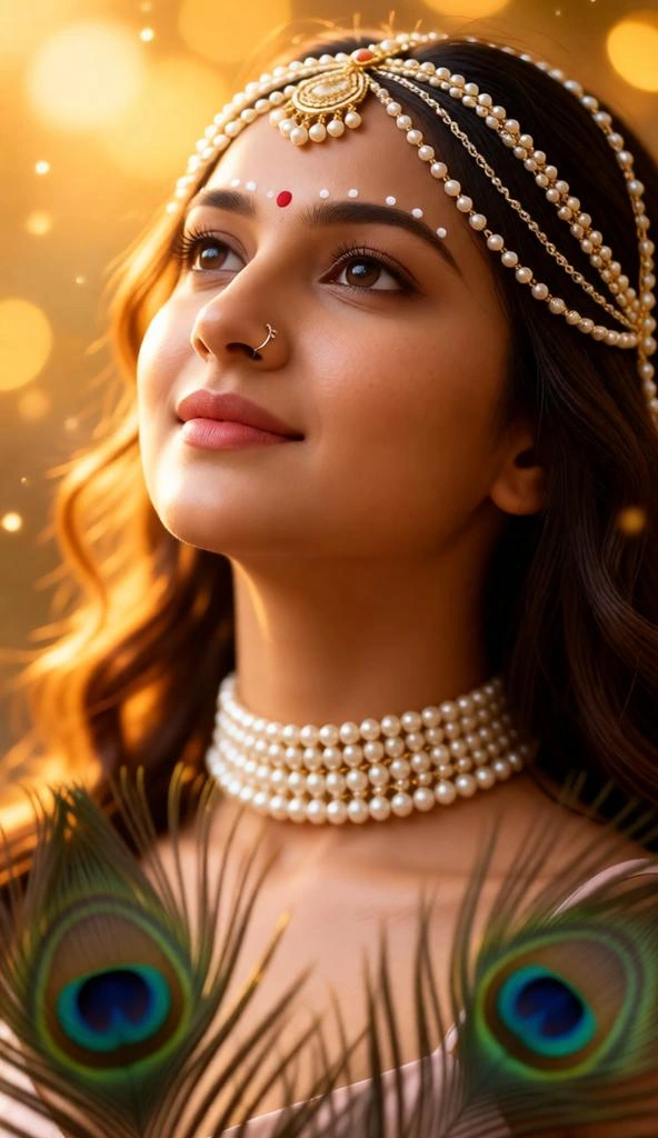 Radha Rani AI Photorealistic Portrait Prompt