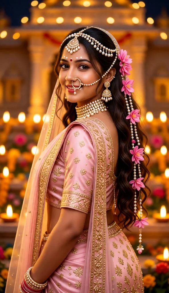Radha Rani Viral Prompt - Dreamy Portrait Edit