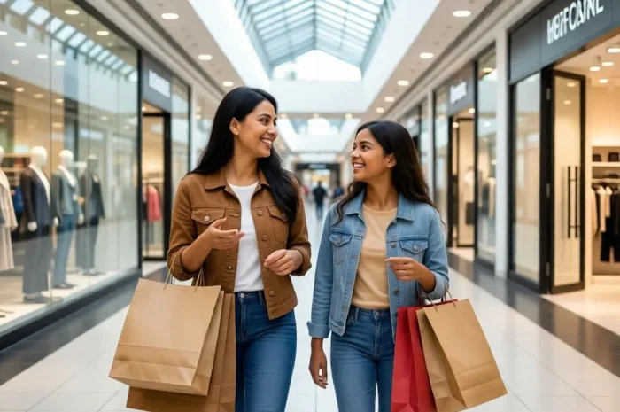 Stylish Mother & Daughter Mall Photo Prompt