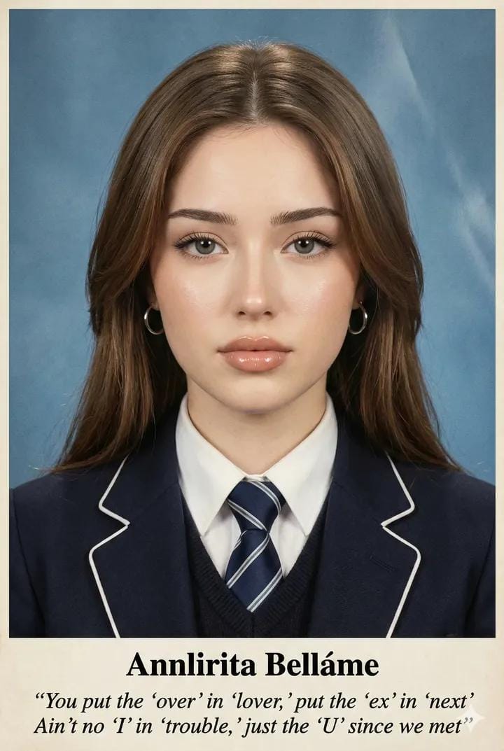 Ultra-Realistic Printed High School Portrait with Shine