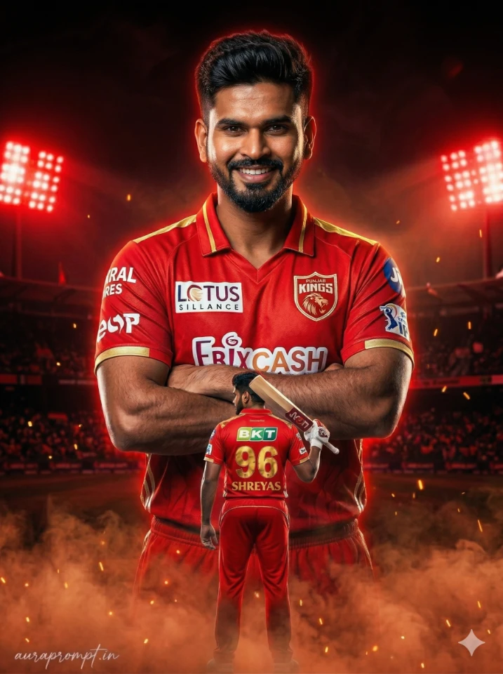 AI-Powered IPL Superhero Poster