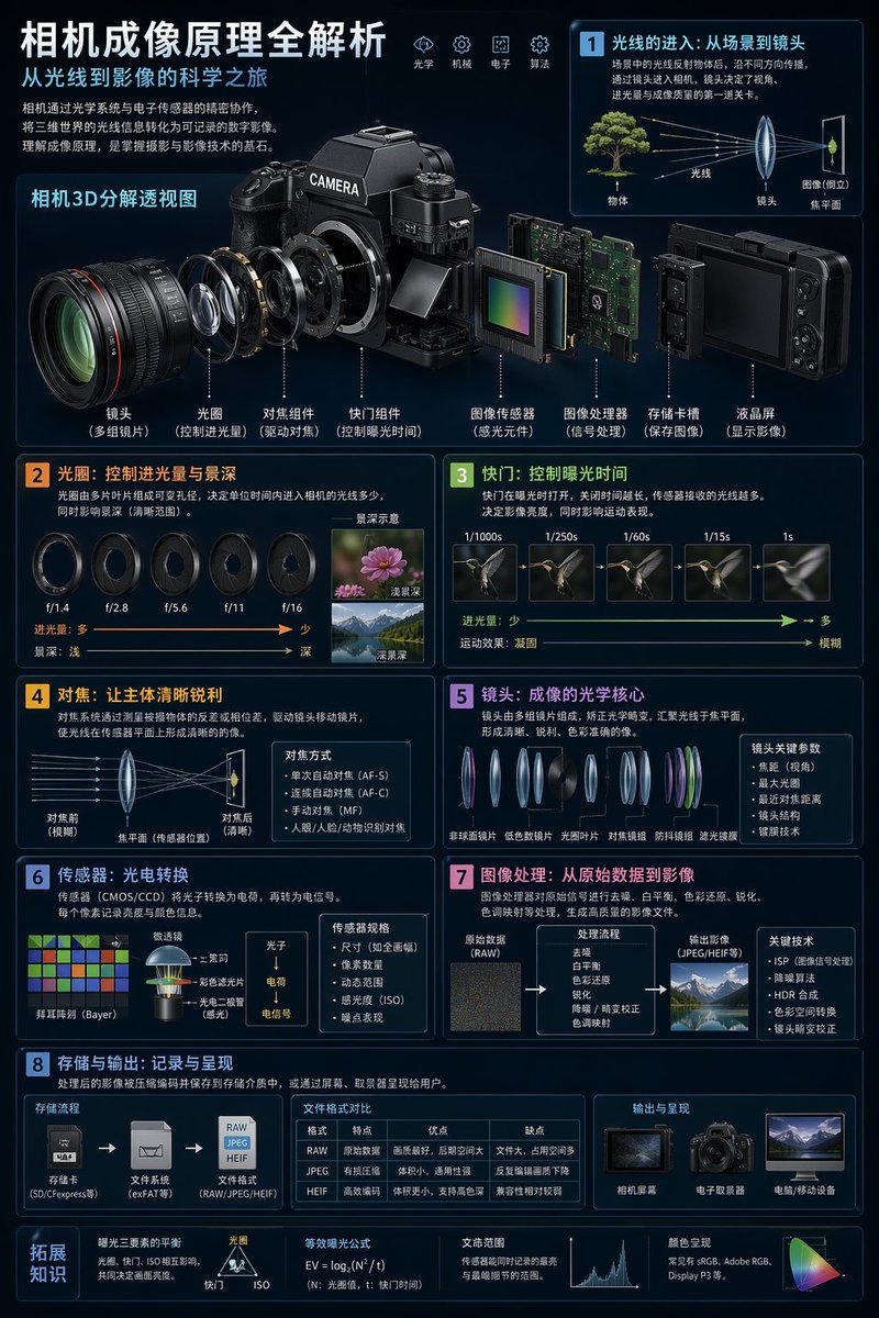 AI Prompt for 3D Camera Infographic Design