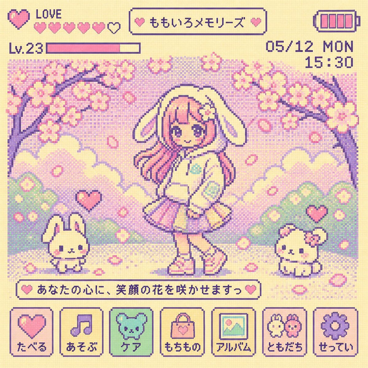 AI Prompt for 8-Bit Retro Tamagotchi Inspired Pixel Art