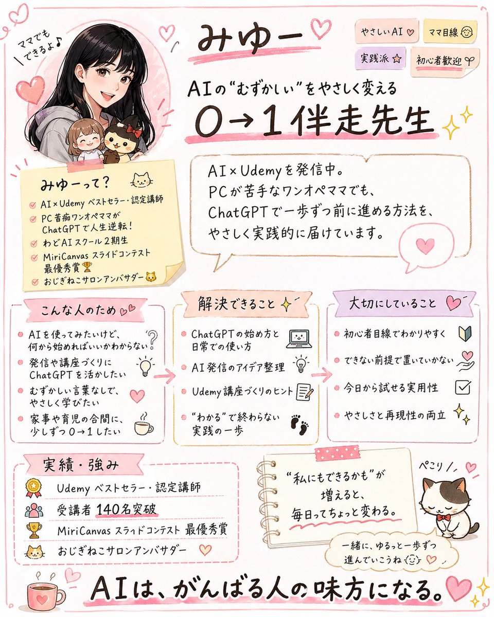 AI Prompt for Automated Social Media Profile Infographics