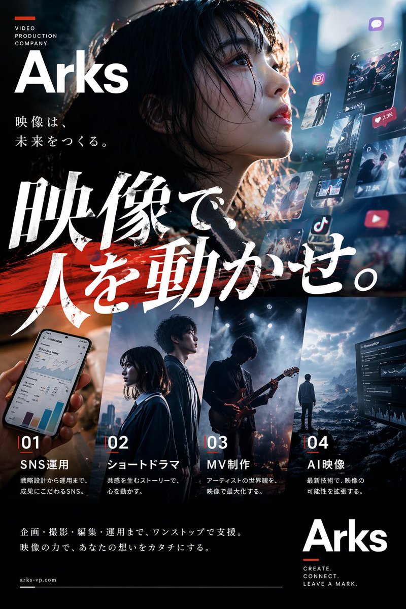 AI Prompt for Cinematic Japanese Agency Poster