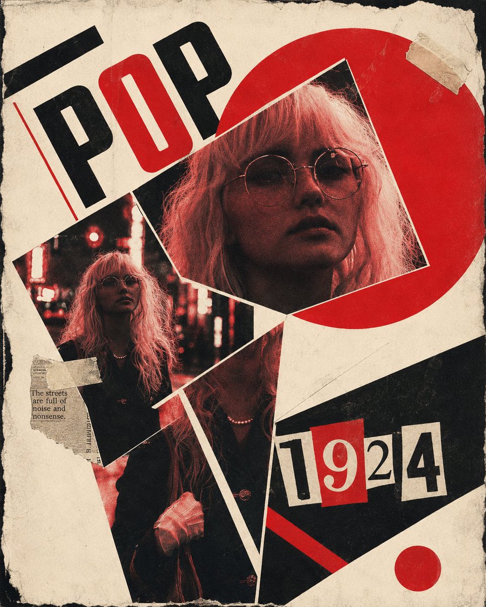 AI Prompt for Constructivist Punk Art Portraits