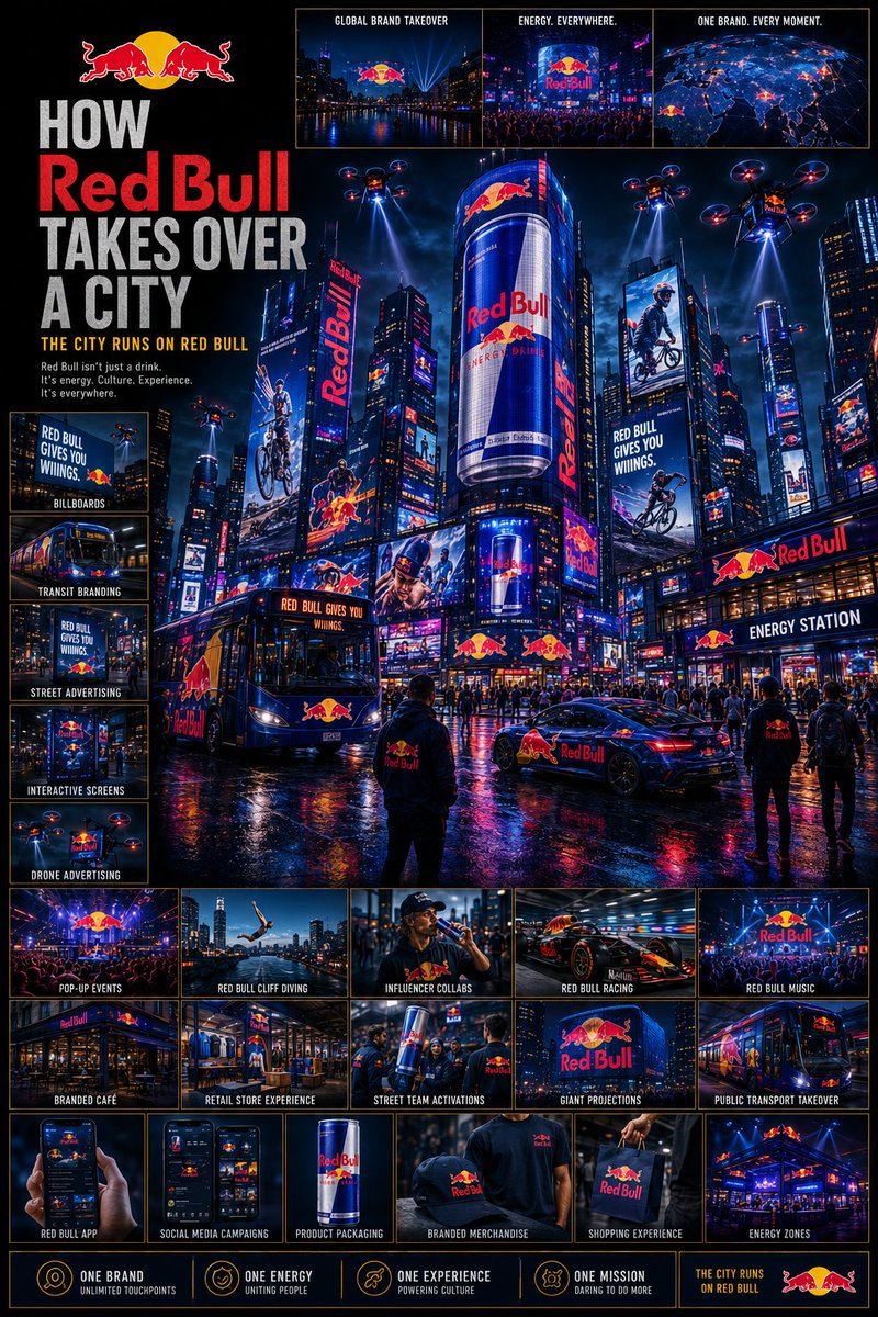 AI Prompt for Creating Cinematic City Takeover Posters with Futuristic Billboards