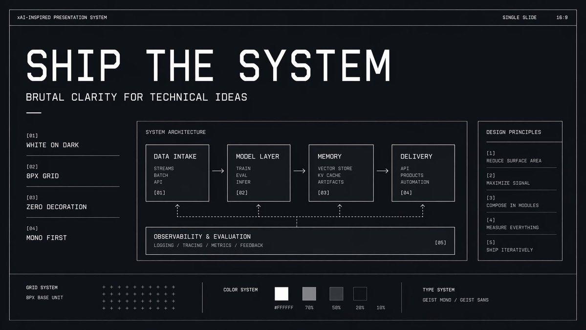 AI Prompt for Cyberpunk Engineering Presentation Slide
