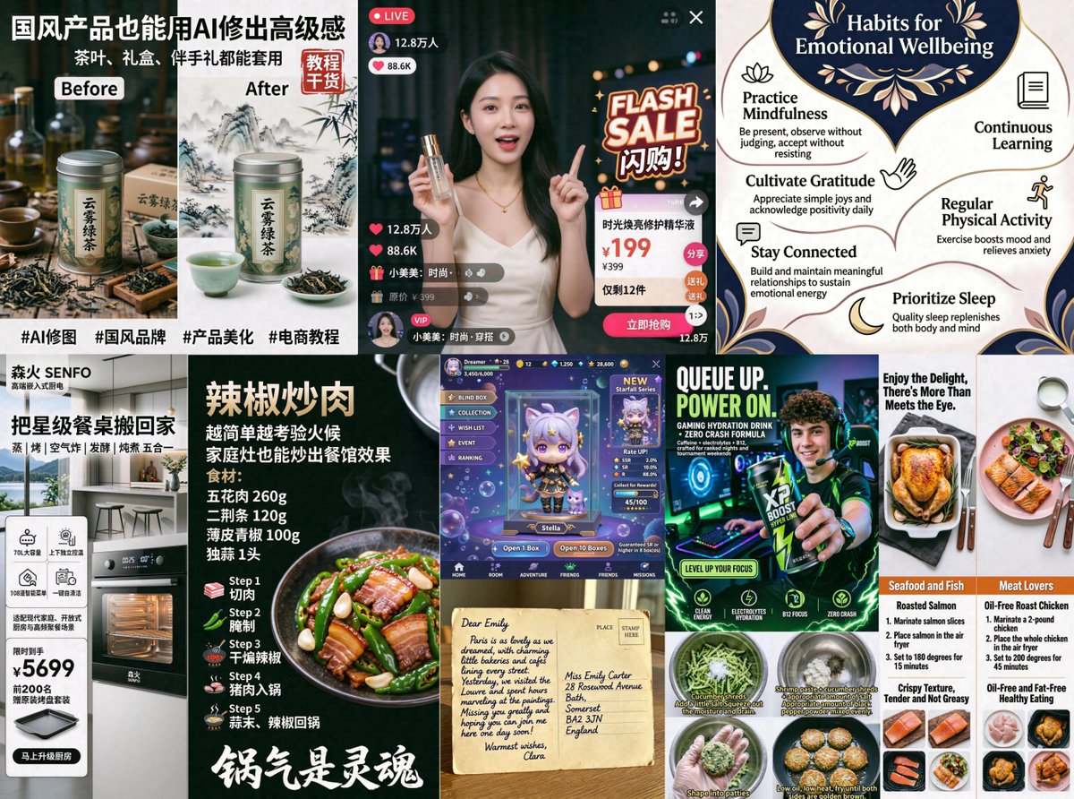 AI Prompt for Eye-Catching Ad and Infographic Collage