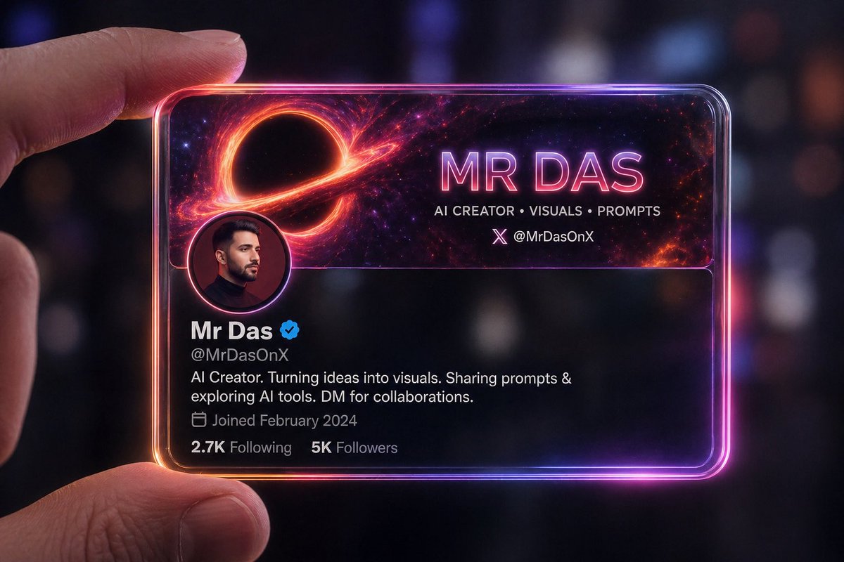 AI Prompt for Futuristic Cyberpunk ID Card Design