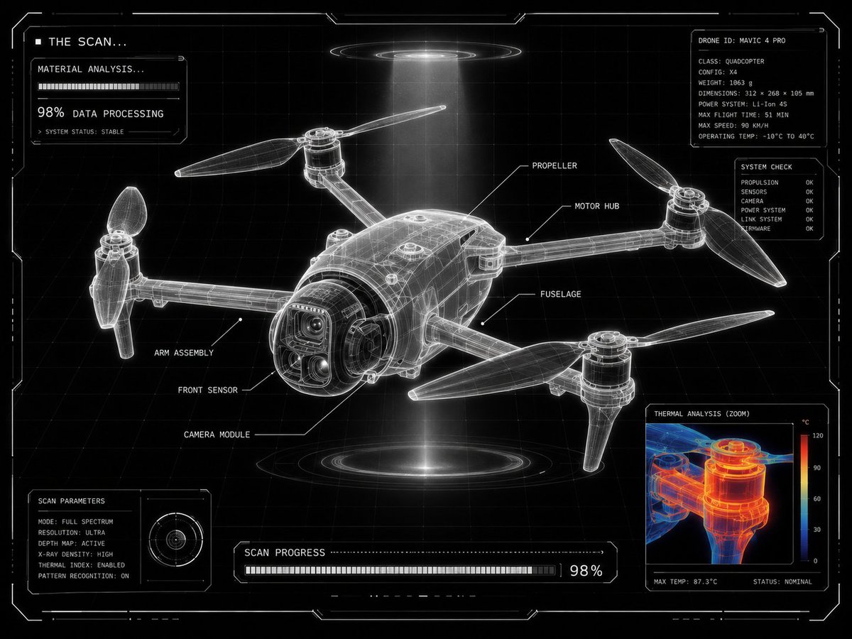 AI Prompt for Futuristic Sci-Fi Lab Scans