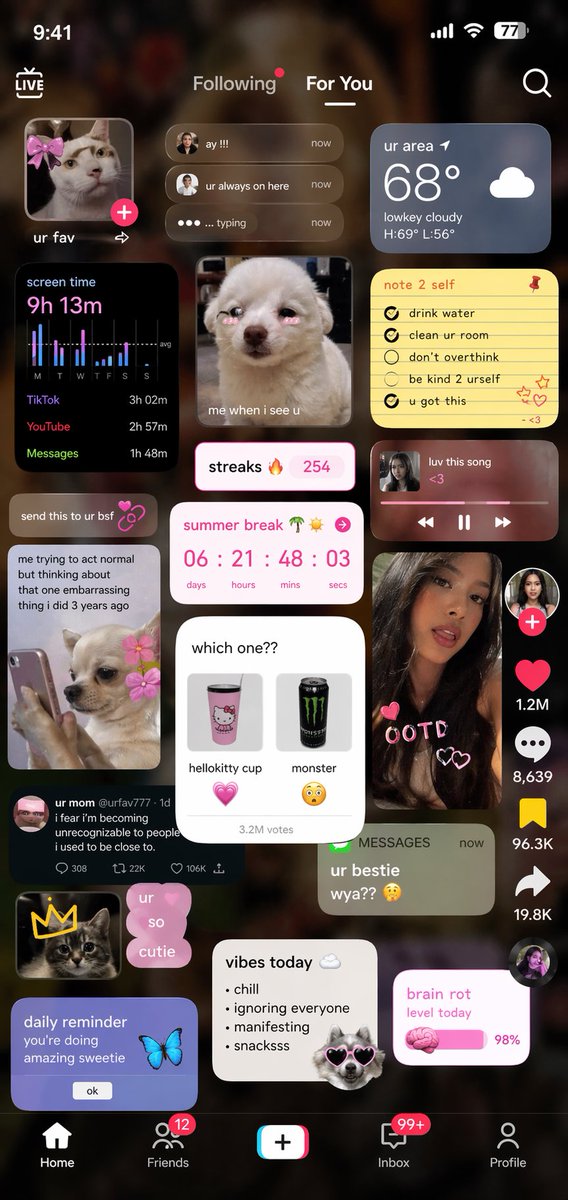 AI Prompt for Futuristic Web UI Designs - Gen Z Inspired Cyberpunk UI