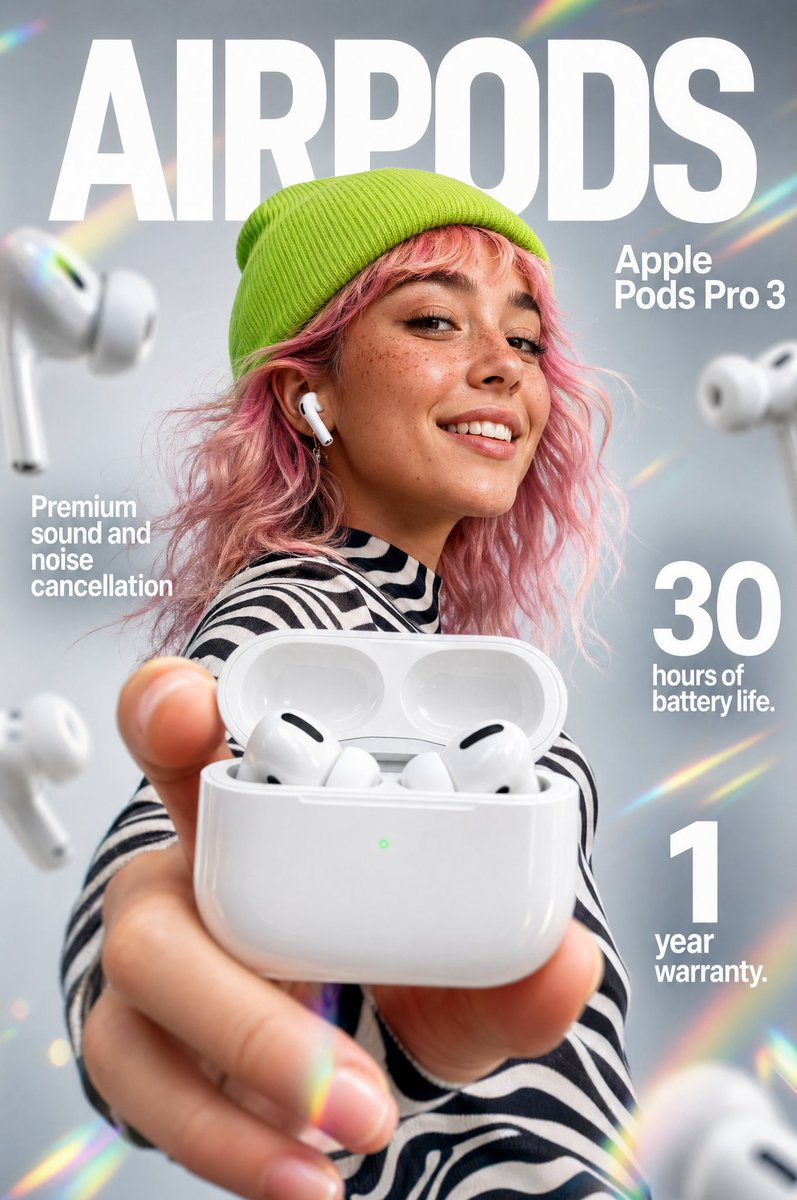 AI Prompt for Generating High-Quality Tech Product Poster Designs