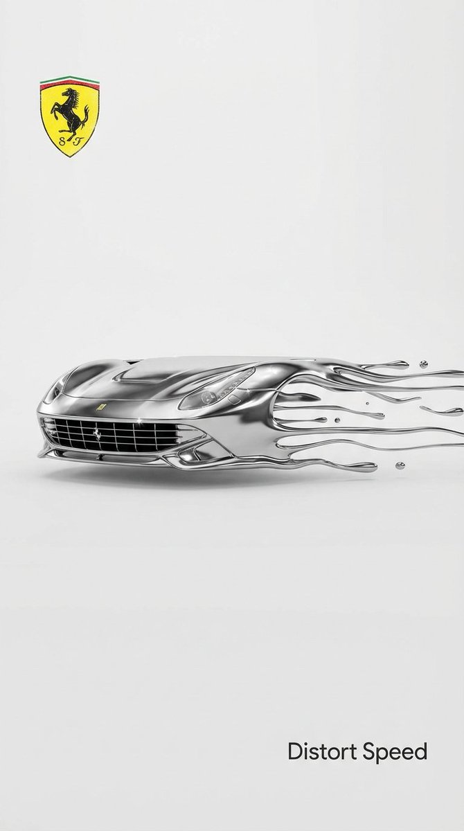 AI Prompt for High-End Automotive Minimalist Print Ad