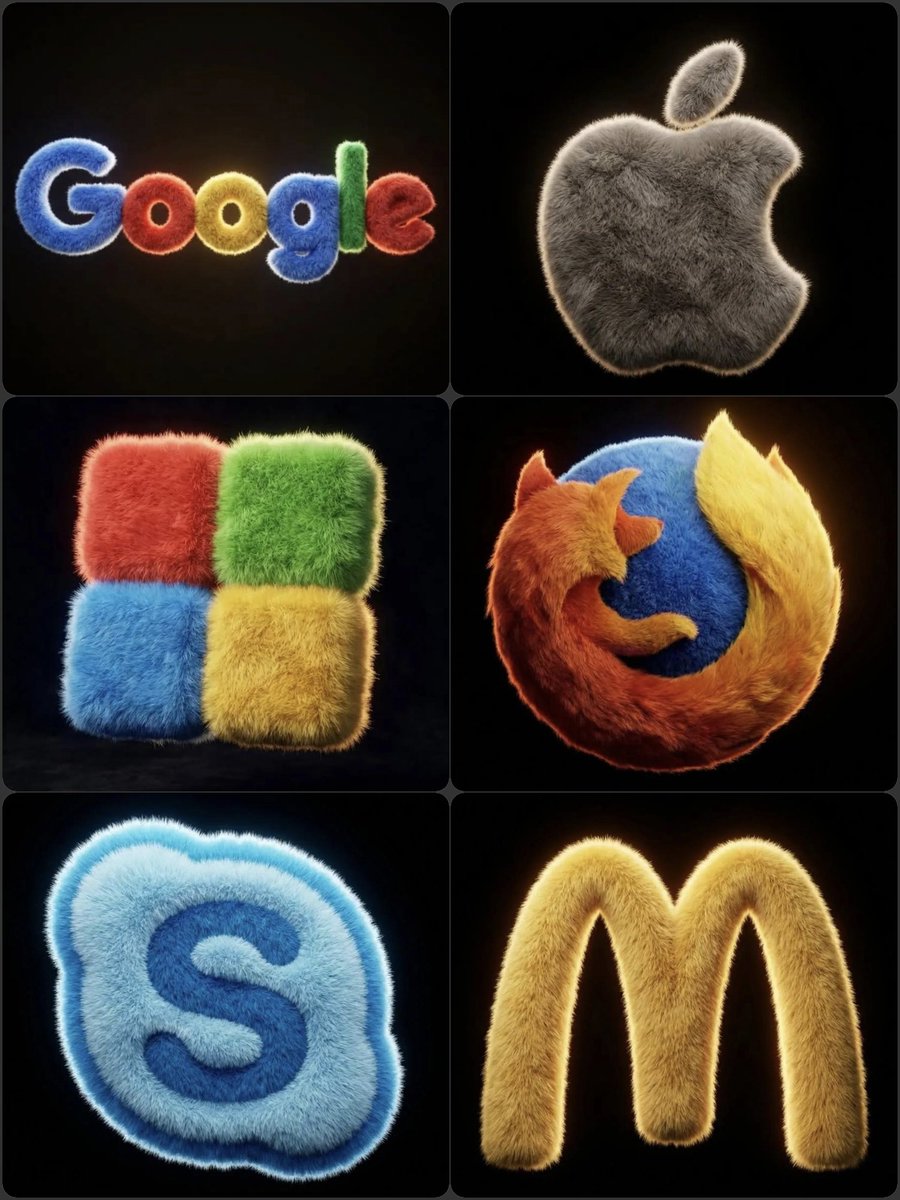 AI Prompt for Hyper-Realistic 3D Fluffy Logo Transformation and Editing