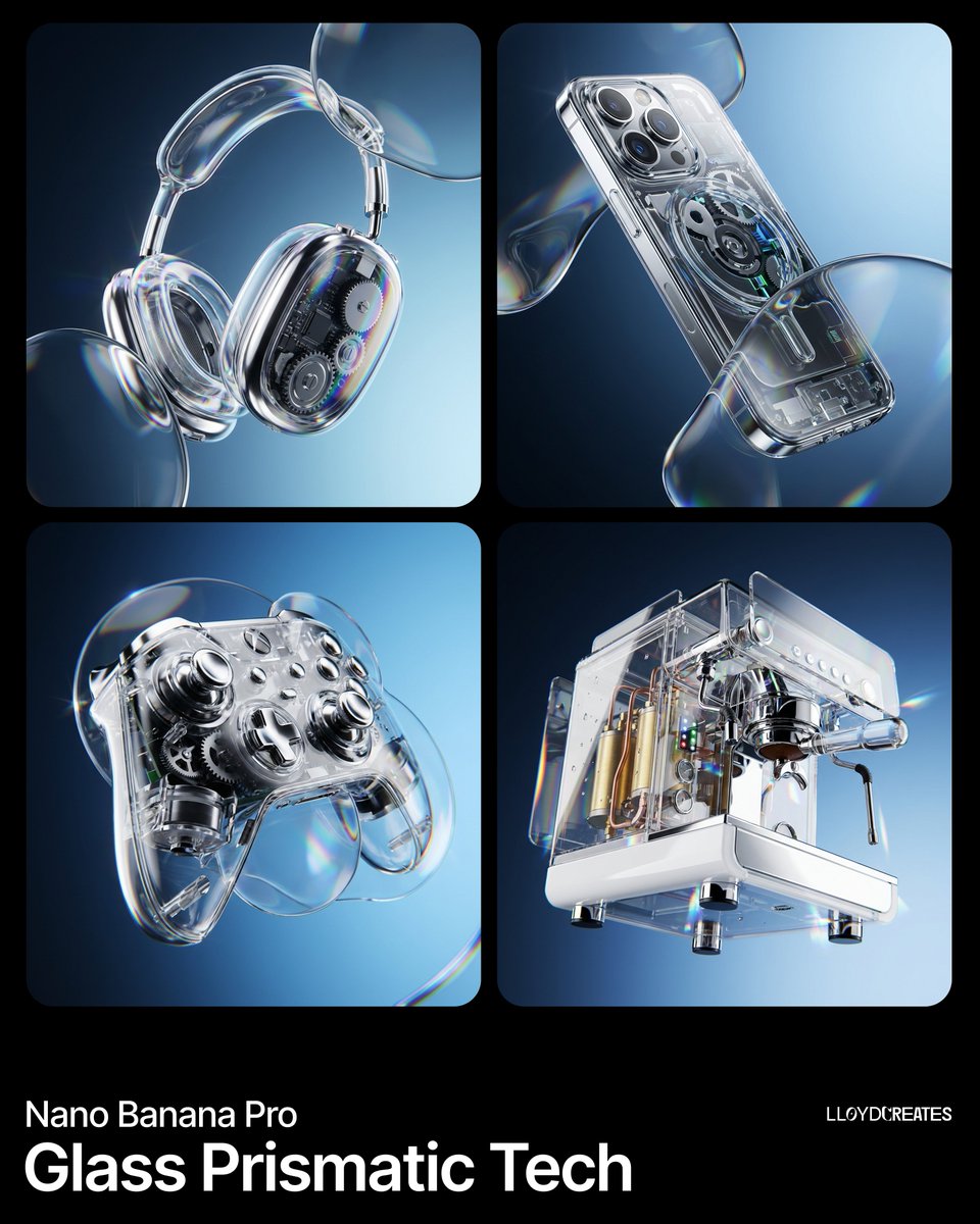 AI Prompt for Hyper-Realistic E-commerce Product Images with Futuristic Tech Aesthetic