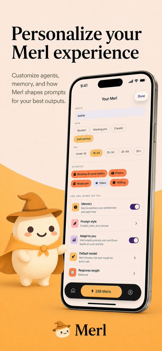 AI Prompt for iOS App Store Marketing Image with Mascot