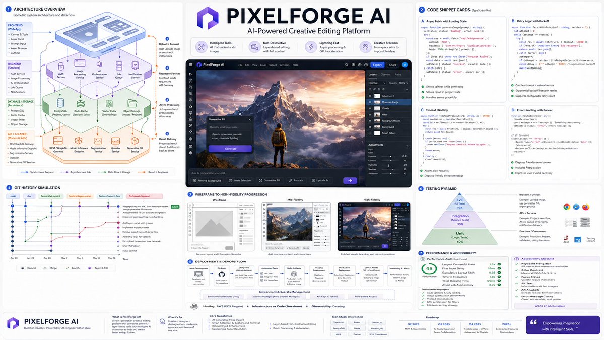 AI Prompt for Isometric Software Architecture Diagrams with Code