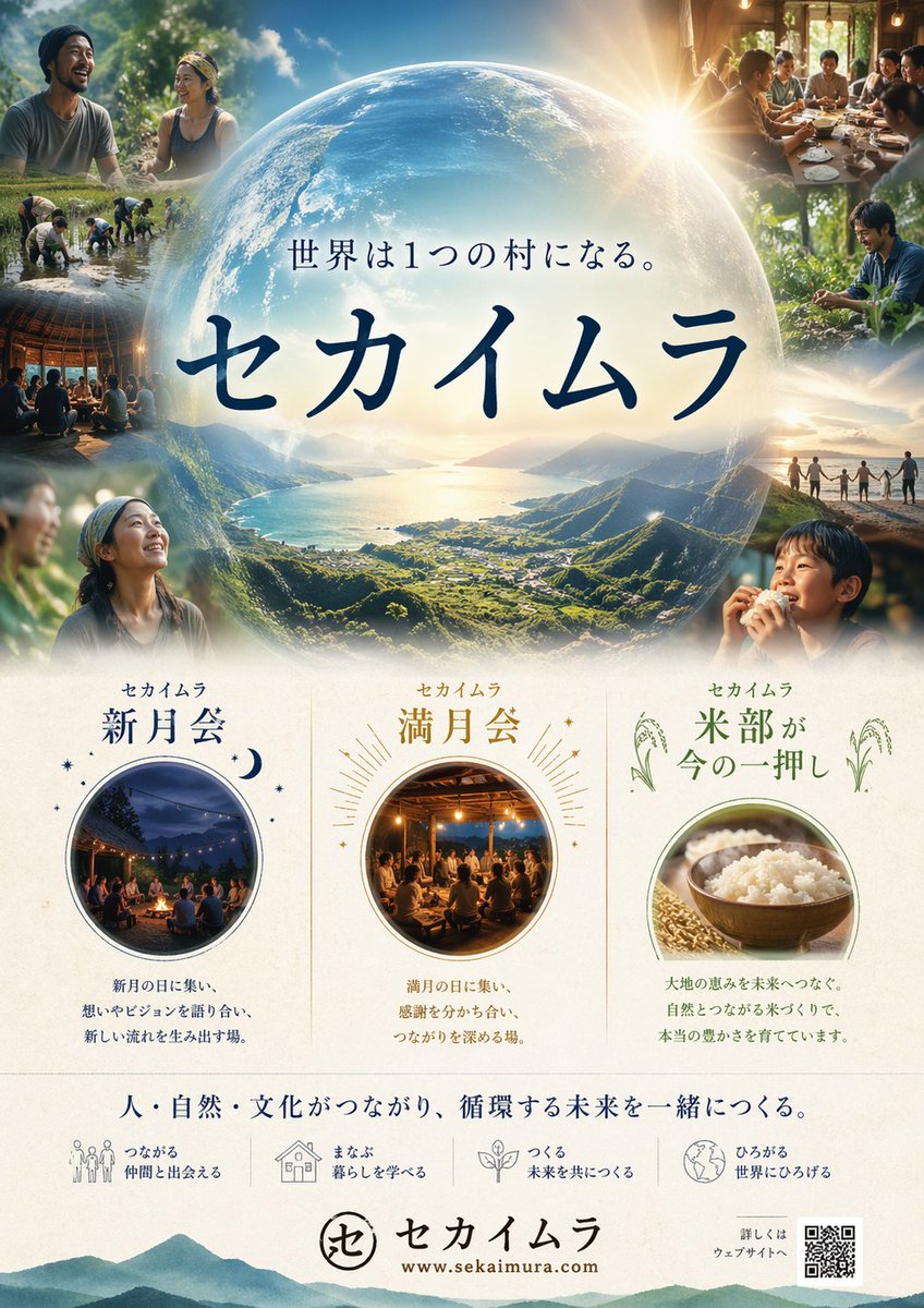 AI Prompt for Japanese Eco-Community Photo