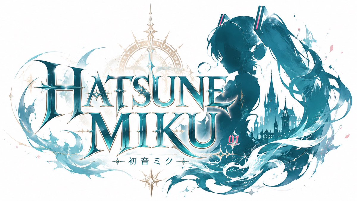 AI Prompt for JRPG-Style Anime Logo with Castle Skyline and Magic Crest