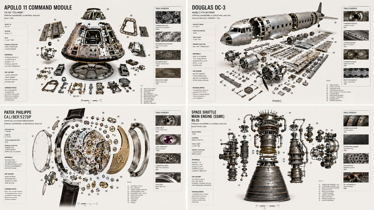 AI Prompt for Luxury Product Disassembly Diagrams