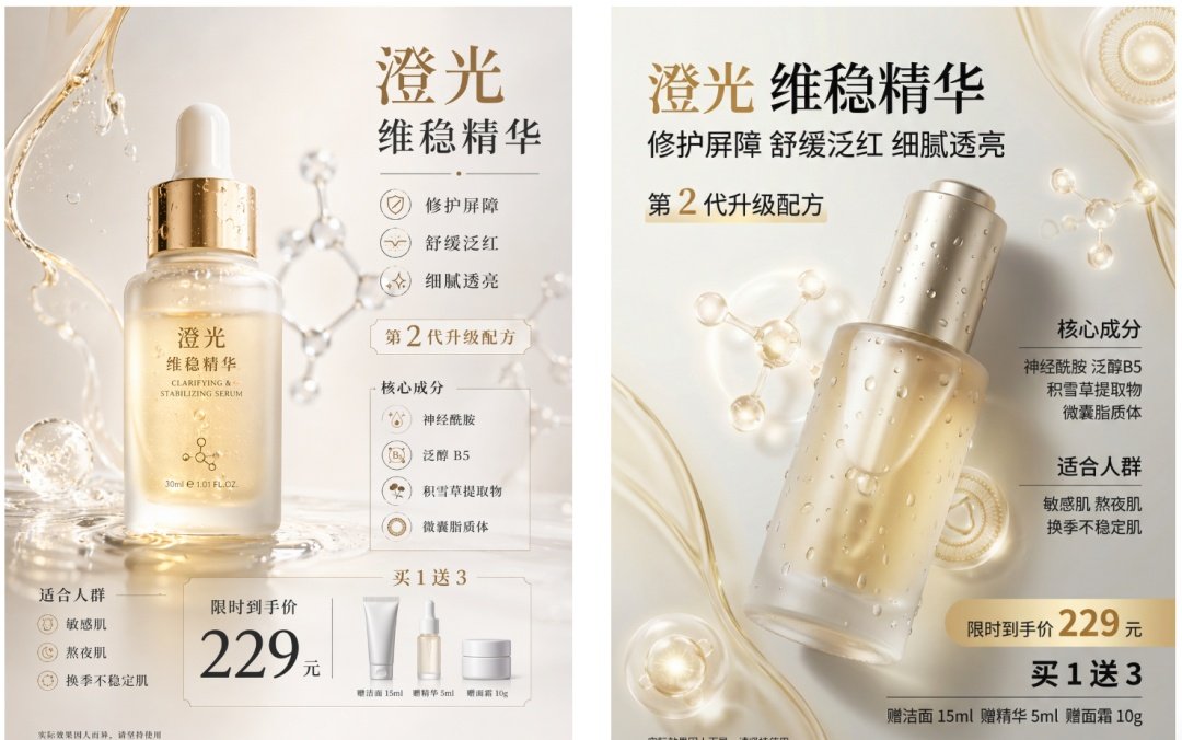 AI Prompt for Luxury Product Poster Design