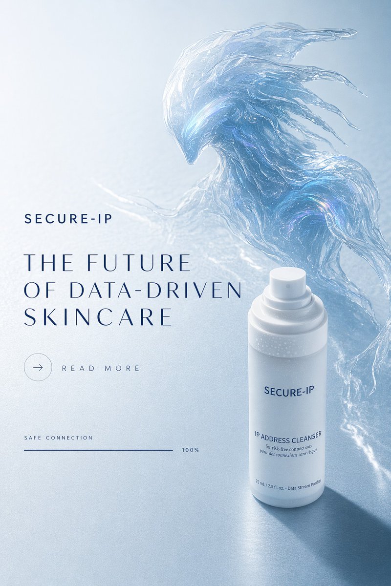 AI Prompt for Luxury Skincare and Product Advertising with Cyberpunk Twist
