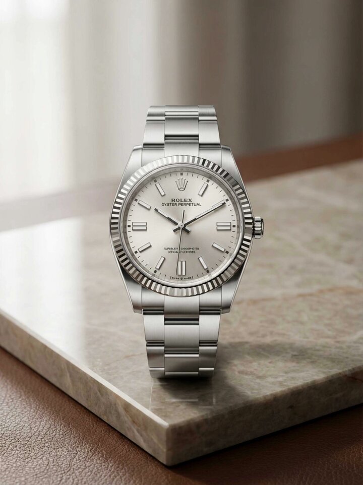 AI Prompt for Luxury Watch Infographic