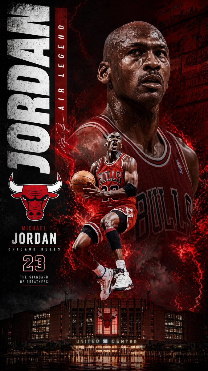 AI Prompt for Michael Jordan Sports Graphic Wallpaper
