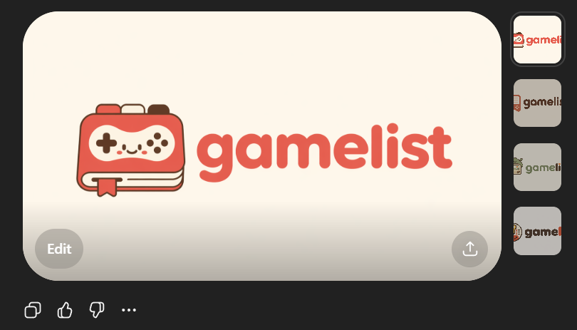 AI Prompt for Minimalist Gaming App Logo Design