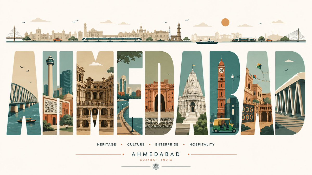 AI Prompt for Minimalist Typography City Scenery Illustrations