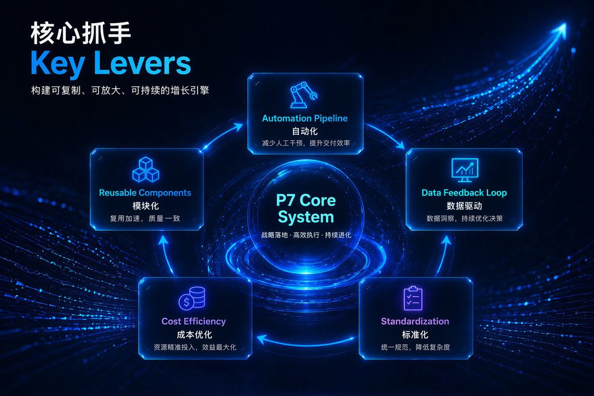 AI Prompt for Neon Infographic Design: High-Tech Corporate Presentation Slide