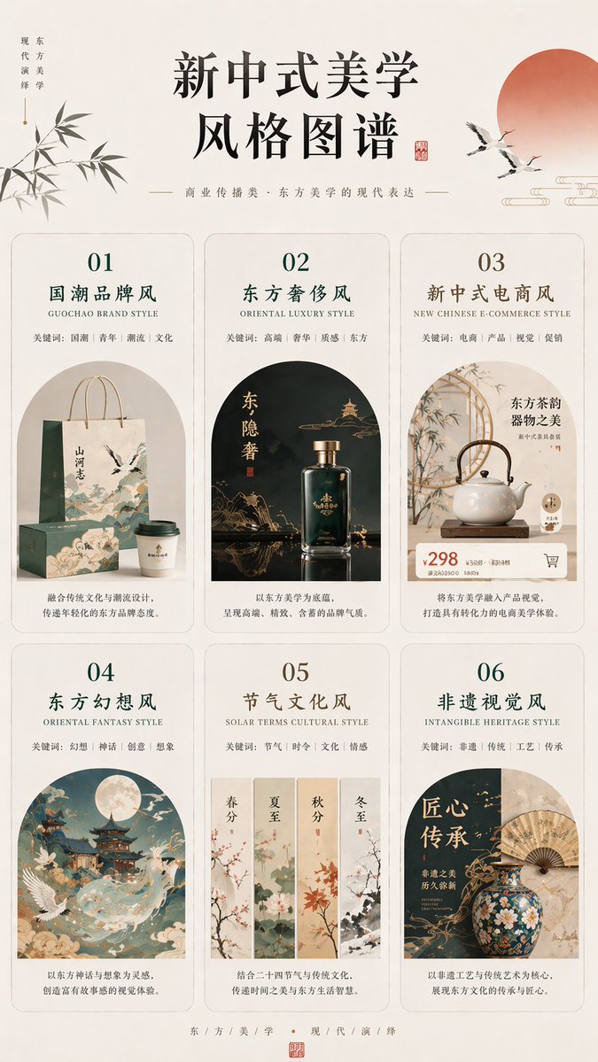 AI Prompt for New Chinese Aesthetics Style Chart