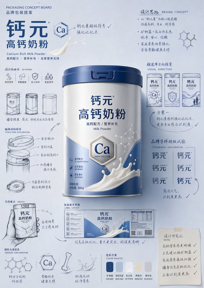 AI Prompt for Product Packaging Design and Conceptual Mood Board