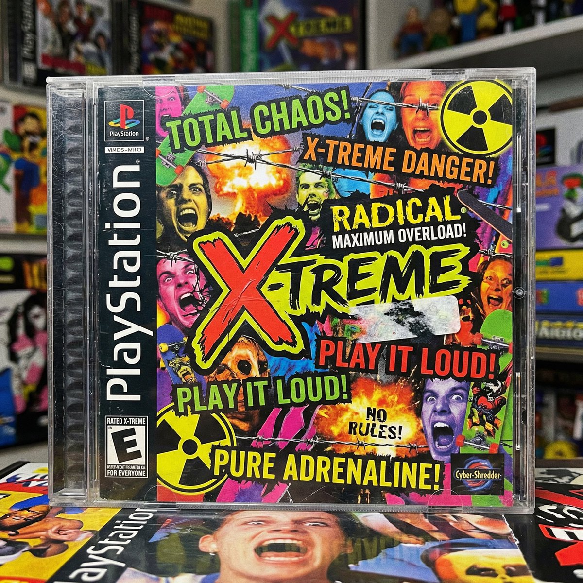 AI Prompt for Rad Retro Video Game Packaging with X-Treme 90s Vibe