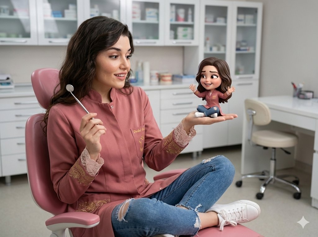 AI Prompt for Realistic 3D Chibi Miniature Portraits