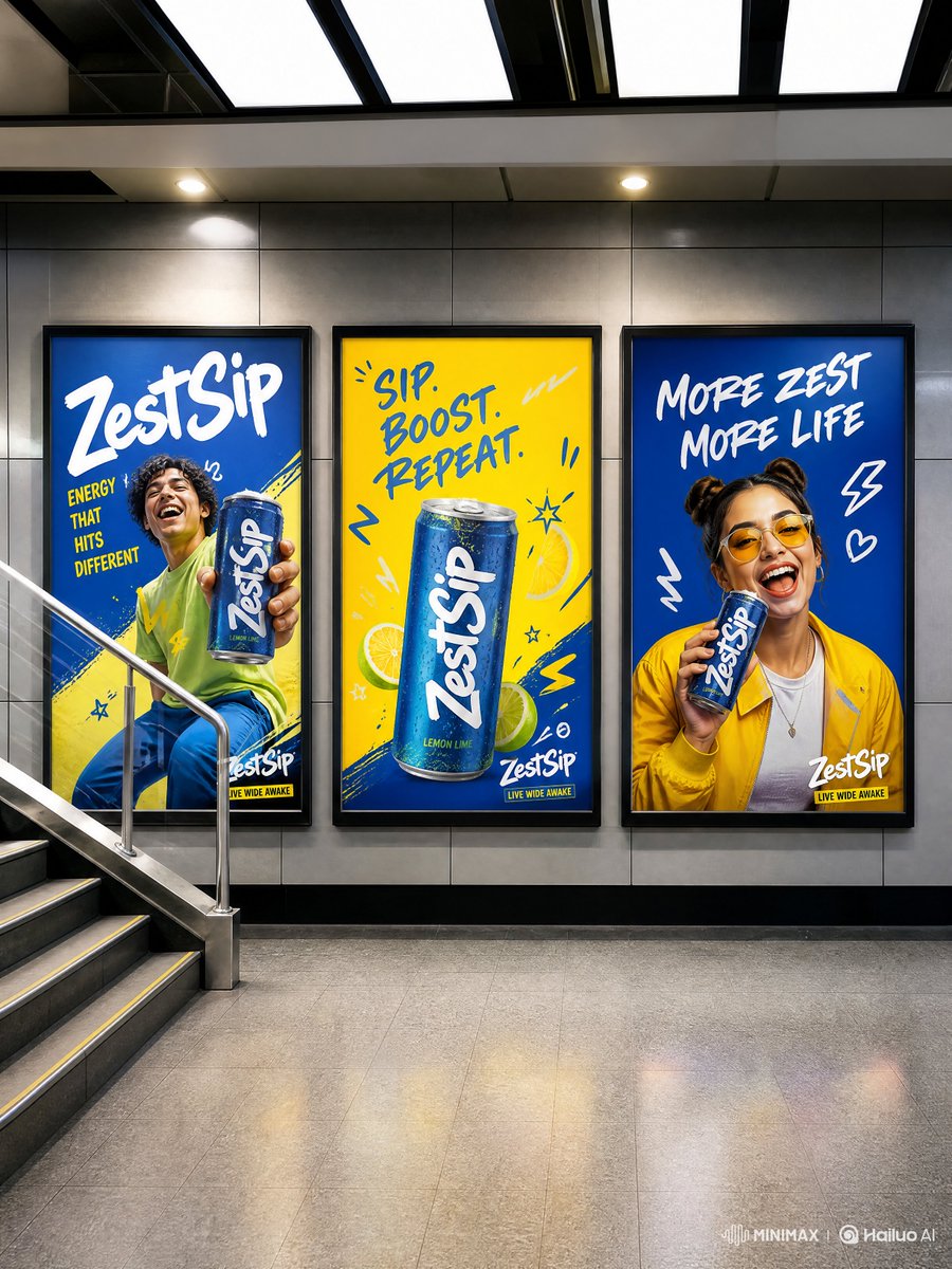 AI Prompt for Realistic Map Center Subway Station Billboards