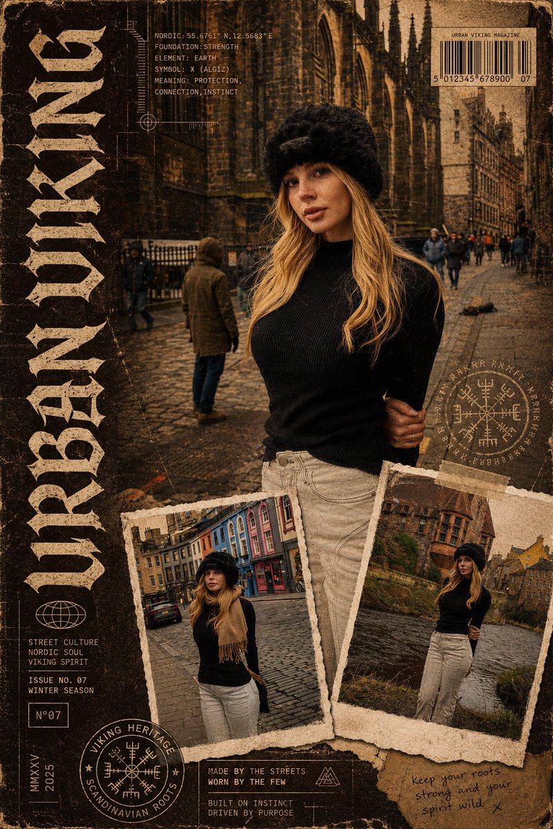 AI Prompt for Retro-Inspired Urban Magazine Cover Design